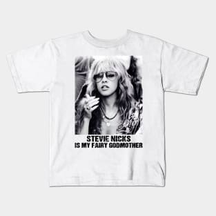 Stevie Nicks Is My Fairy Godmother vintage style Kids T-Shirt